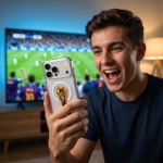 2026 FIFA World Cup Trophy Magnetic Transparent Phone Case for iPhone Series