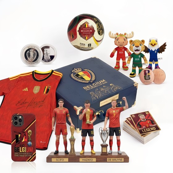 2026 FIFA World Cup USA, Canada & Mexico - Belgium - Kevin De Bruyne [Collector\'s Edition Gift Box]