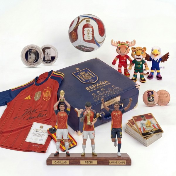 2026 USA-Canada-Mexico World Cup Spain Pedri 【Collector\'s Edition Gift Box】