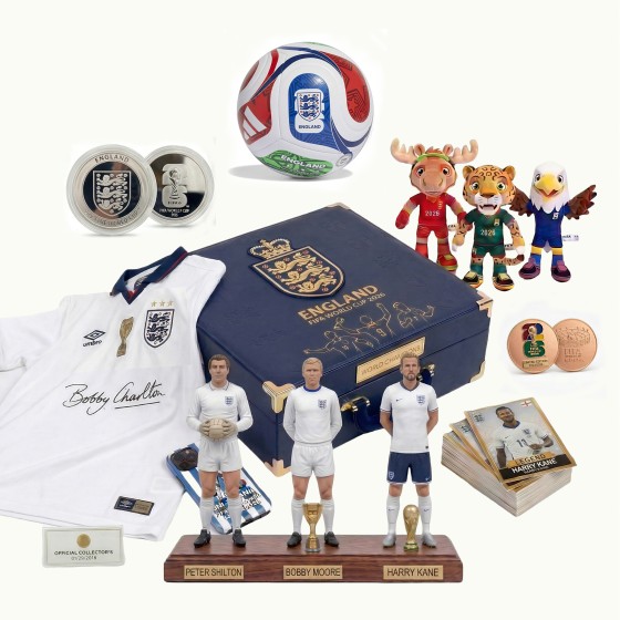 2026 FIFA World Cup USA, Canada & Mexico - England - Kane 【Collector\'s Edition Gift Box】