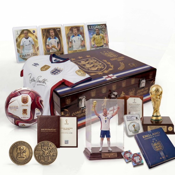 Coupe du Monde 2026 États-Unis-Canada-Mexique | Angleterre | Kane | Boîte à Cadeaux Légendaire