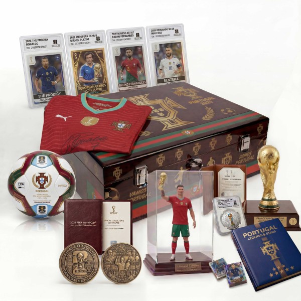 2026 USA-Mexico-Canada World Cup Portugal Cristiano Ronaldo Legendary Gift Box