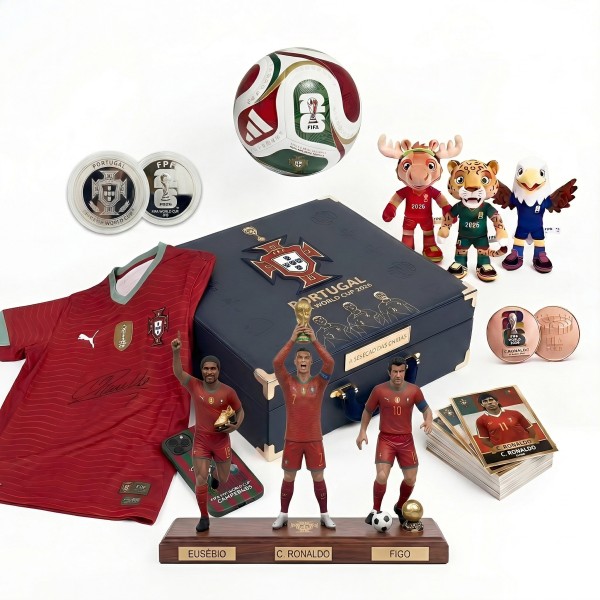 2026 FIFA World Cup USA Canada Mexico Portugal Cristiano Ronaldo [Collector\'s Edition Gift Box]