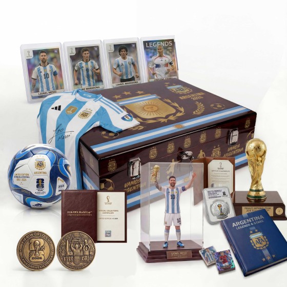 2026 USA-Mexico-Canada World Cup Argentina Messi Legendary Gift Box