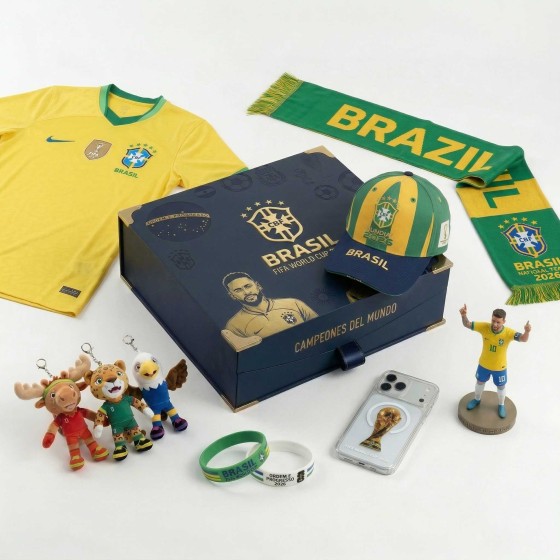 2026 FIFA World Cup USA-Mexico-Canada Brazil Neymar Fan Gift Box